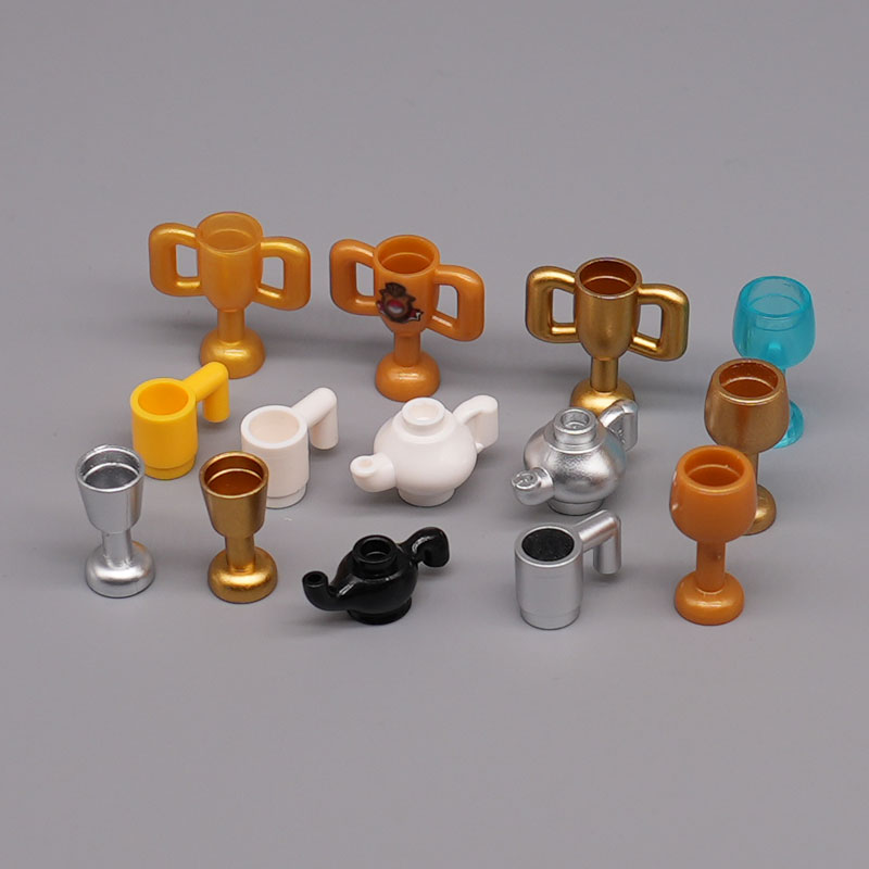 Lego Set Creator - MOC 市ビルディングブロックキャラクターシーンクリエイティブアクセサリーミニレンガカラーワインボトル試薬ボトルセットボックスおもちゃギフト
