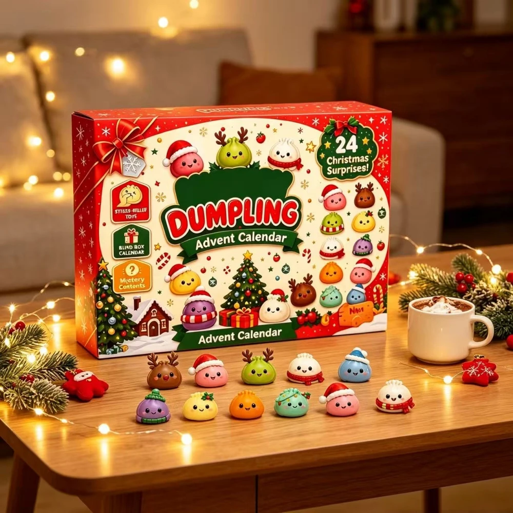 かわいい餃子アドベントカレンダー2026、24日間クリスマス - Advent Calendar Gift のレビューと価格