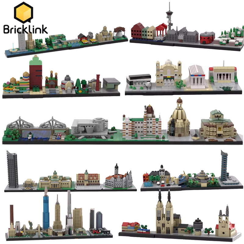 Bricklink-子供のための都市の古典的な線アーキテクチ - Lego Set Creator のレビューと価格
