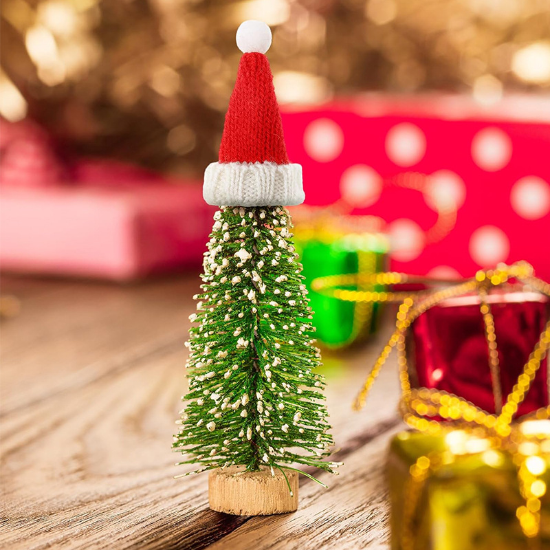 素敵な人形スカーフ帽子ミニクリスマスキャップニットスカーフ手 - Santa Hat Plush のレビューと価格