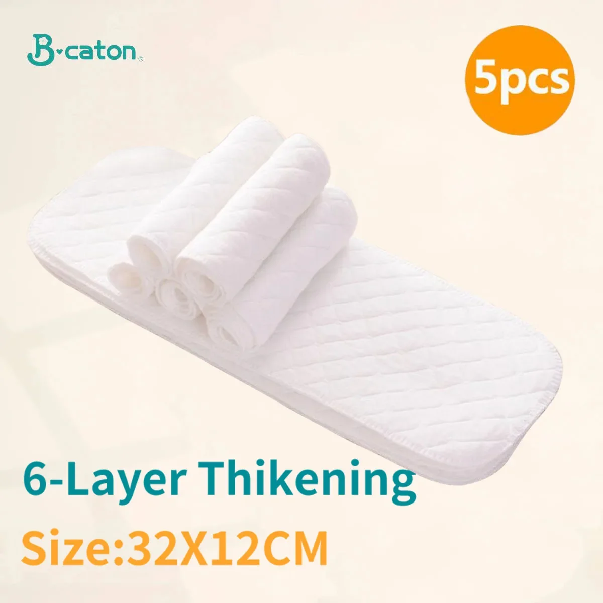 10枚/5枚セット ベビー用再利用可能なおむつ 洗えるエコロ - Pampers Diaper Premium Care のレビューと価格