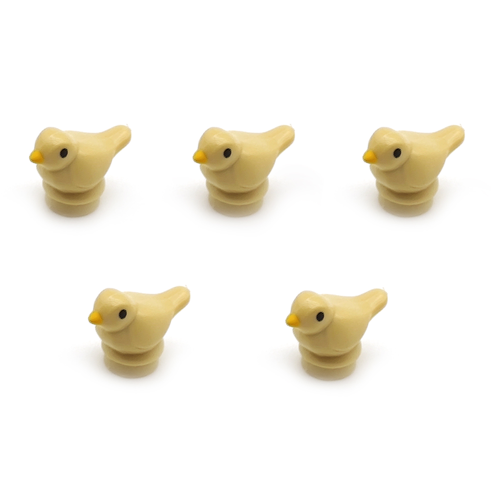 5 個動物ビルディングブロック小さな鳩 MOC 都市動物鳥知 - Lego Set City のレビューと価格