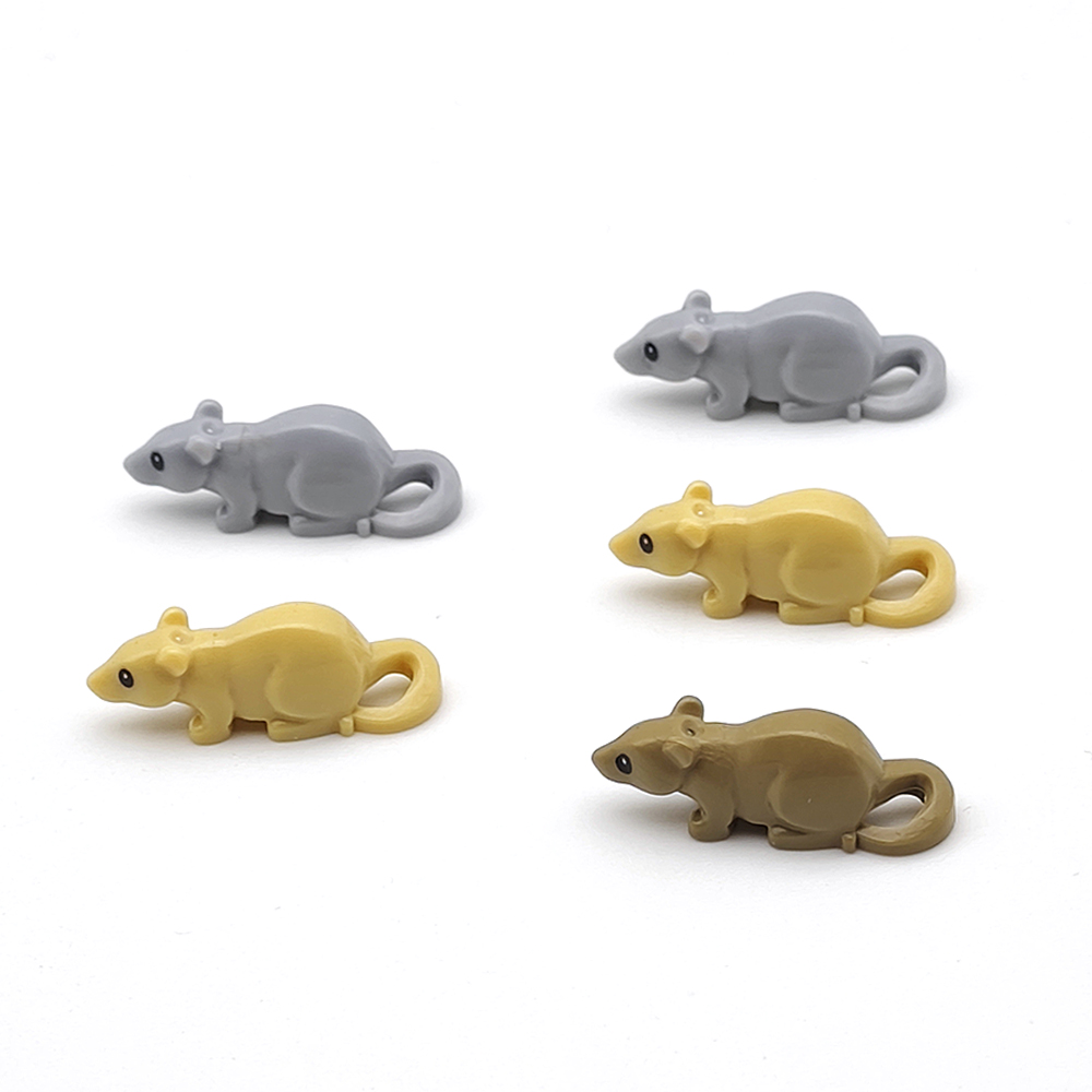 5 個 MOC シティ動物マウスビルディングブロックストリー - Lego Set City のレビューと価格