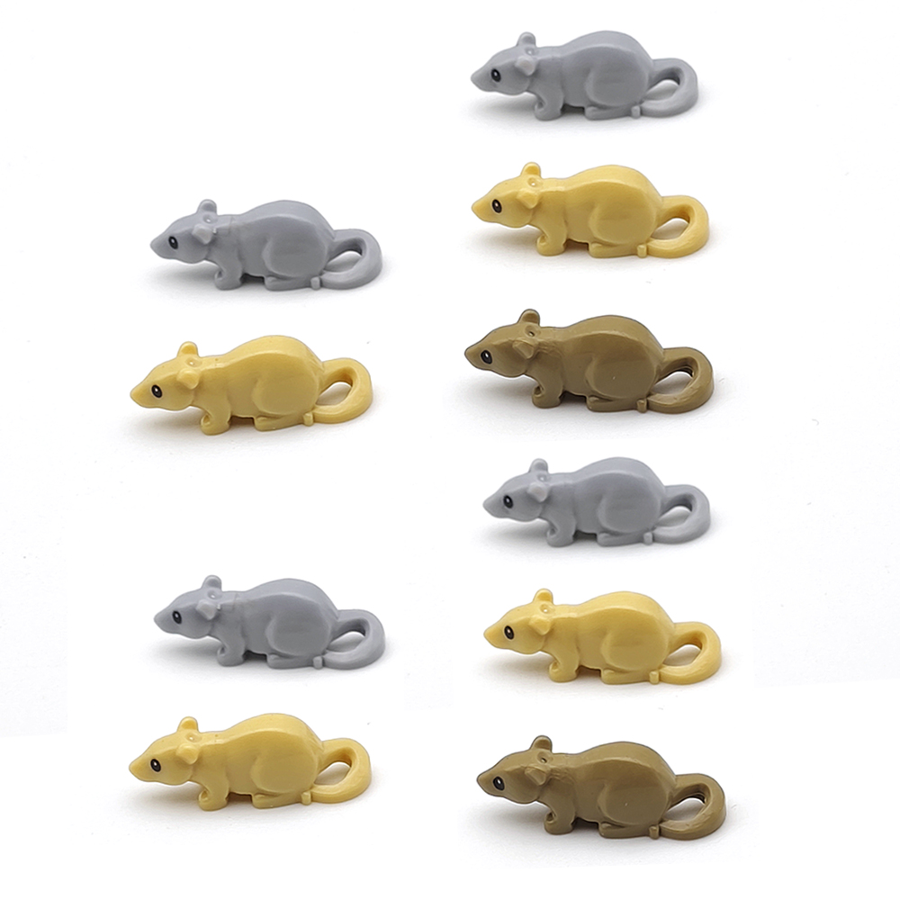 5 個 MOC シティ動物マウスビルディングブロックストリー - Lego Set City のレビューと価格