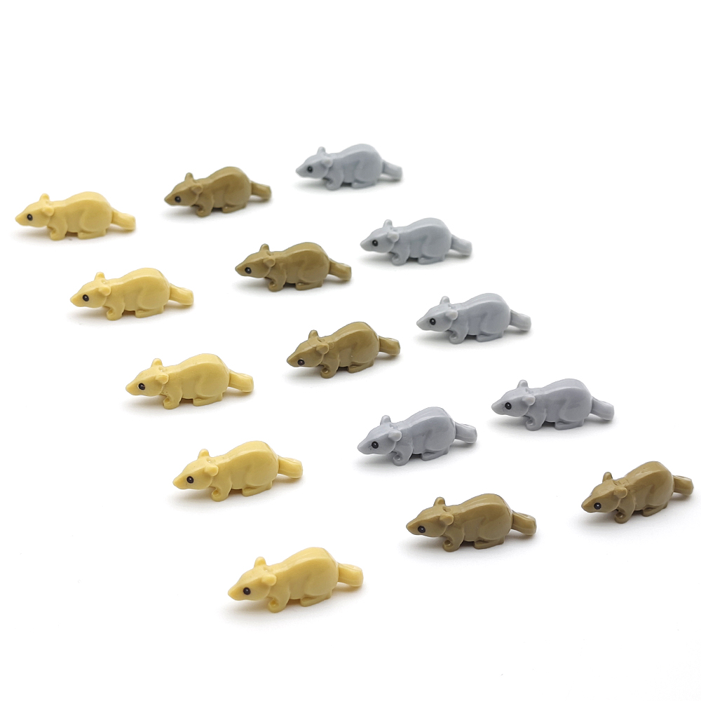 5 個 MOC シティ動物マウスビルディングブロックストリー - Lego Set City のレビューと価格
