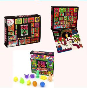 ニードーハ アドベントカレンダー 24個入りミニスクイッシュ - Advent Calendar Gift のレビューと価格