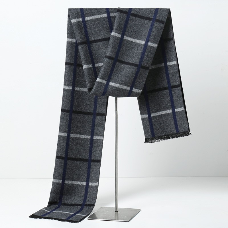 デザイナーブランドの格子縞メンズスカーフ冬暖かいカシミヤスカ - Christmas Throw Blanket のレビューと価格