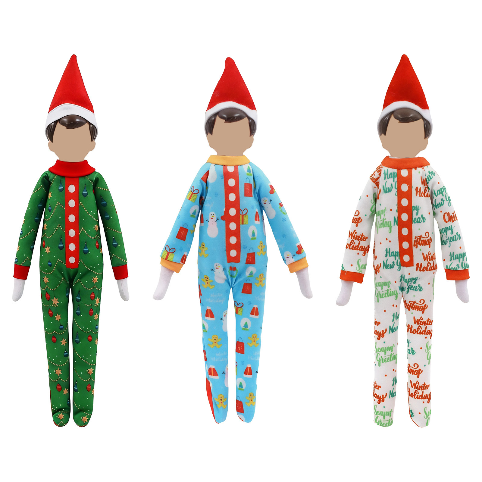 30cmの人形に適しています、クリスマス人形の服のアクセサリ - Santa Hat Plush のレビューと価格