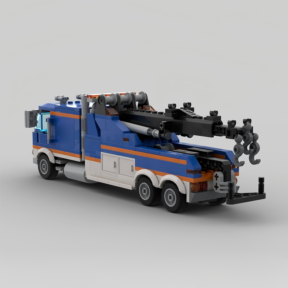 新しい MOC シティトラフィックキャブフロントトレーラーモ - Lego Set Creator のレビューと価格