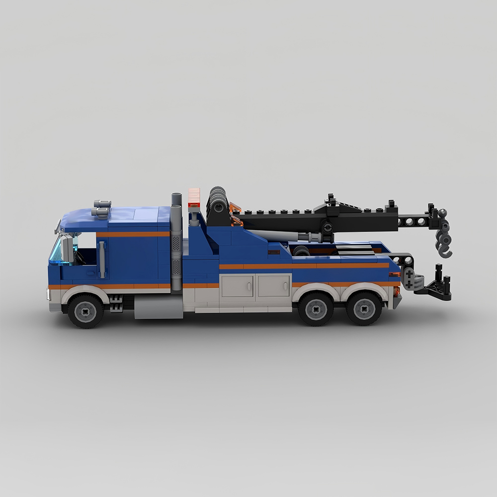 新しい MOC シティトラフィックキャブフロントトレーラーモ - Lego Set Creator のレビューと価格